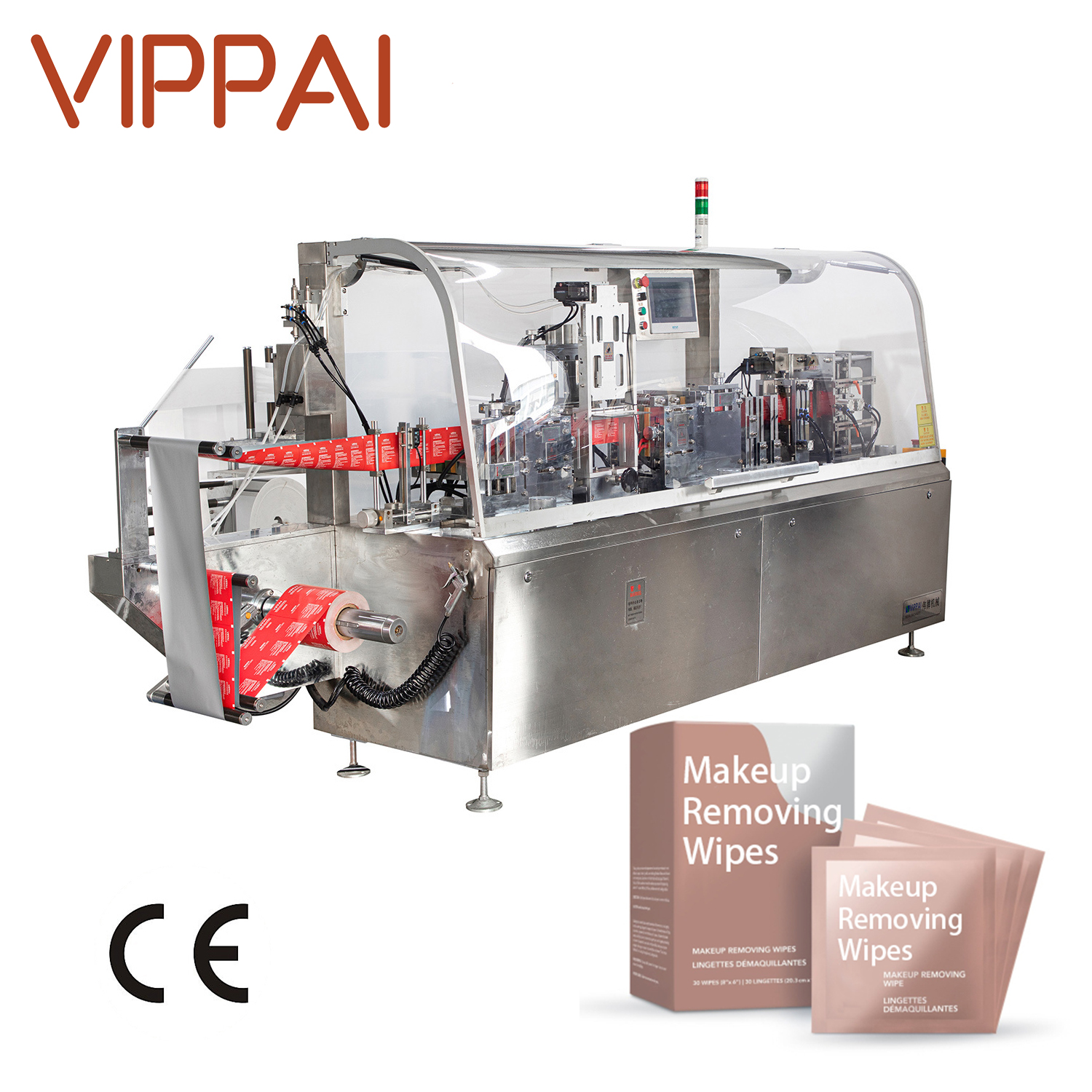 single wet wipes machine